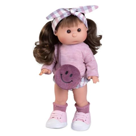 Muñeca Iris con bolsito 38 cm