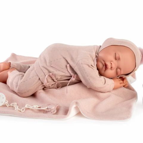 Muñeca Recién Nacida Luna toquilla sueños