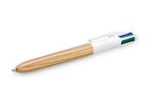 BOLIGRAFO BIC 4C WOOD NATURAL