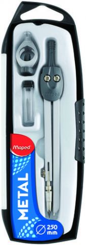 COMPAS MAPED METAL 250MM