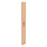 Regla gruesa de 30 cm de bambú