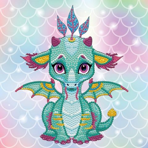 DIAMOND DOTZ ARIEL THE BABY DRAGON