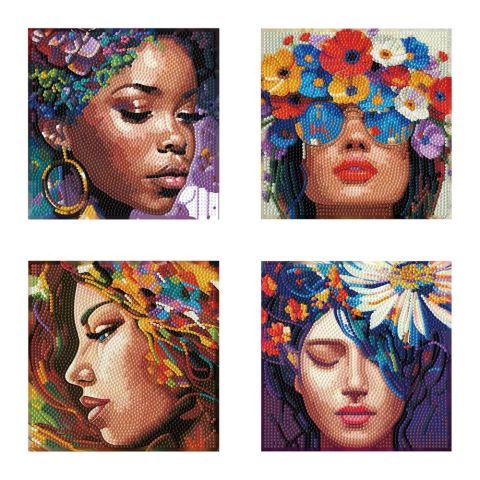 DIAMOND DOTZ FOUR BEAUTIES