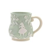 TAZA RELIEVE ALICIA PAIS DE LAS MARAVILLAS SOMBRER
