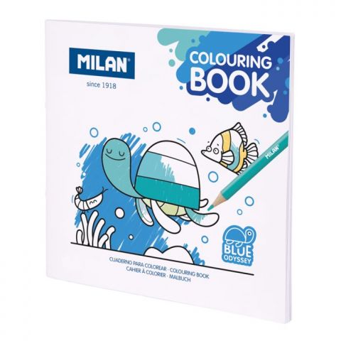 Cuaderno para colorear 'Blue odyssey'