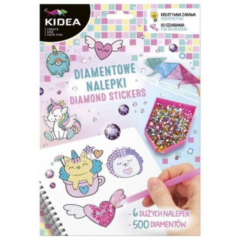 SET DE DIAMANTES ADHESIVOS + CUADERNO PARA CREAR F