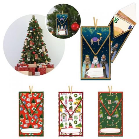 BILLETEROS COLGANTE NAVIDAD SURTIDO