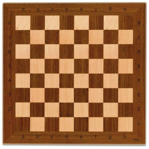 TABLERO AJEDREZ MADERA 40X40