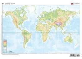 MAPAS MUDO PLANISFERIO FISICO