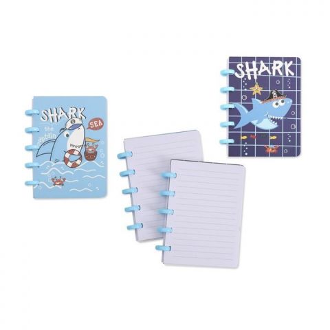 LIBRETA ANILLAS COLORES A7 TIBURON