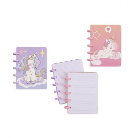 LIBRETA ANILLAS COLORES UNICORNIOS A7
