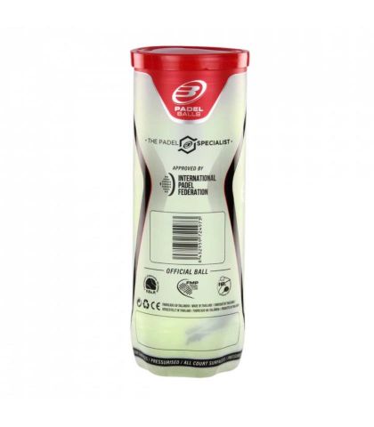 Bolas Bullpadel Premium Pro packs de 3 unidade