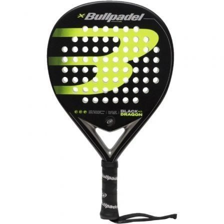 Pala de Pádel Bullpadel Black Dragon 4.0/ Negro y 