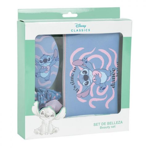 SET DE BELLEZA CAJA REGALO: CEPILLO+NECESER+COLETE