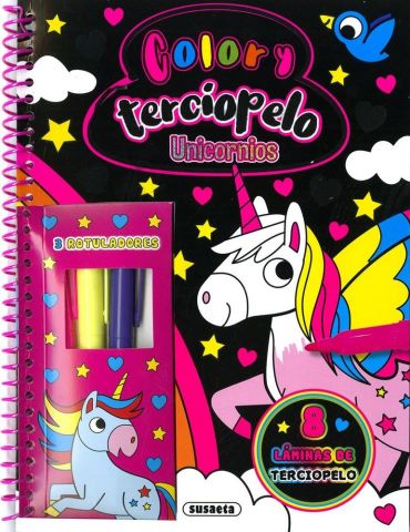 UNICORNIOS COLOR Y TERCIOPELO