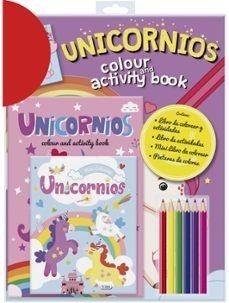 COLOUR AND ACTIVITY BOOK UNICORNIOS