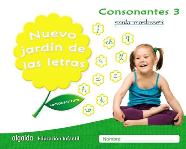 NUEVO JARDIN LETRAS CONSONANTES 3 PAUTA EI 17 LECT