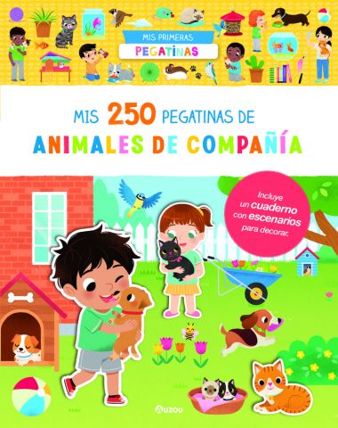 MIS PRIMERAS PEGATINAS MIS 250 PEGATINAS DE ANIMAL