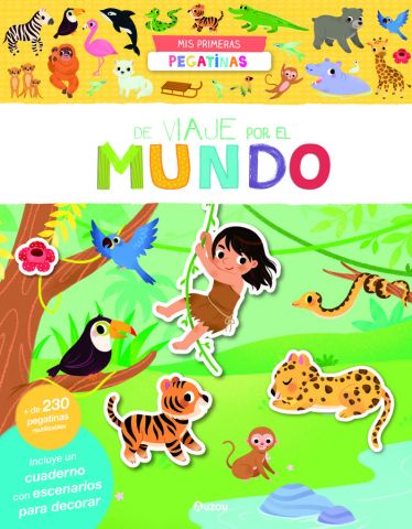 MIS PRIMERAS PEGATINAS DE VIAJE POR EL MUNDO