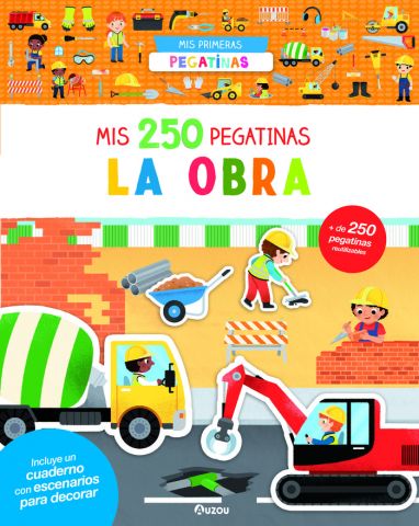 MIS PRIMERAS PEGATINAS MIS 250 PEGATINAS LA OBRA