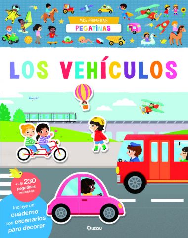 MIS PRIMERAS PEGATINAS LOS VEHICULOS